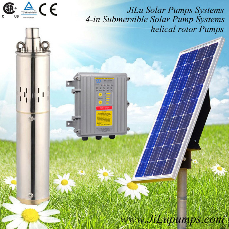 4inch Solar Stainless Steel Submersible Water Pump, Irrigation Pump