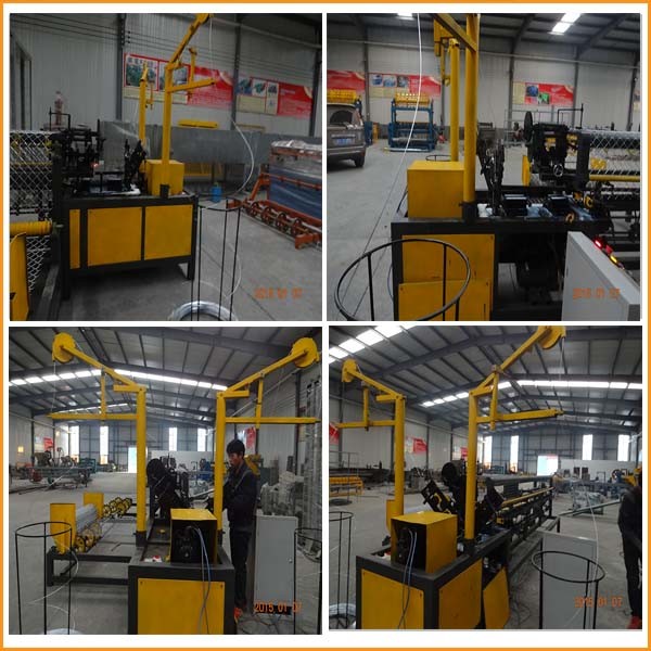 Full Automatic Chain Link Fence Machine for Making Diamond Mesh