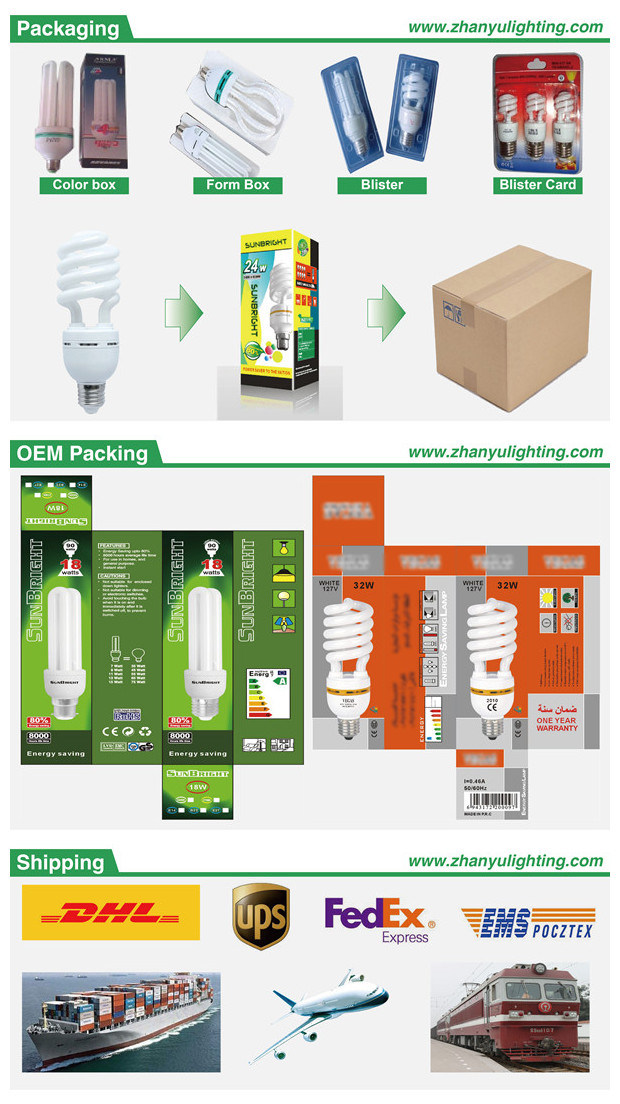 2u T4 Energy Saving Lamp Tube