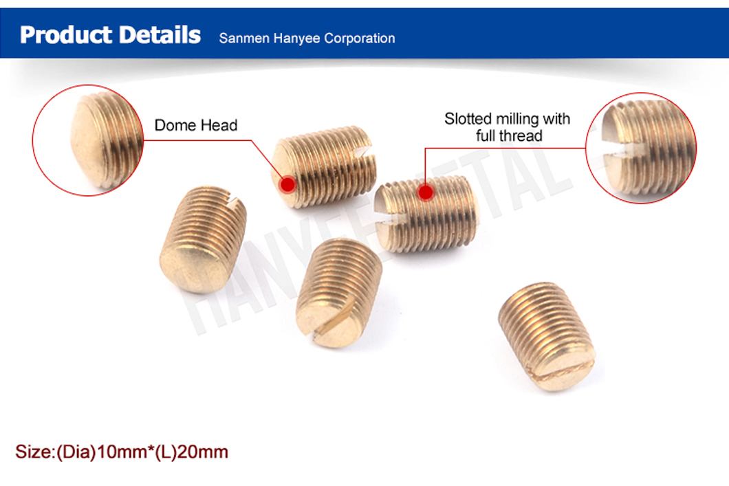 Innovative White Goods Fastener Thread Set Screw