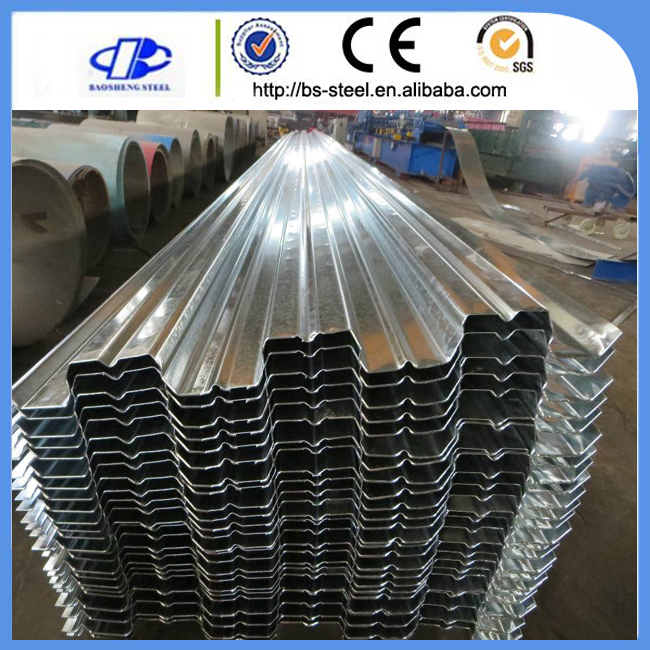 Zinc Coated Steel Metal Galvanized Floor Deck Sheet