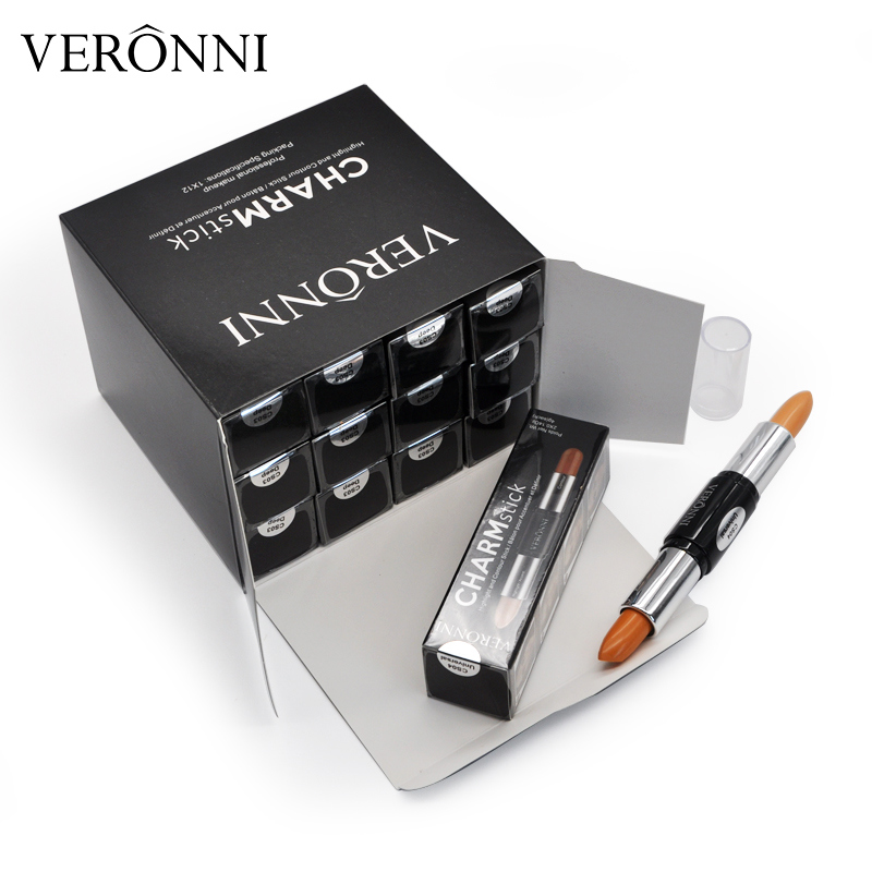 2018 New-Selling Veronni 4 Colors Double-Head Concealer Foundation Stick