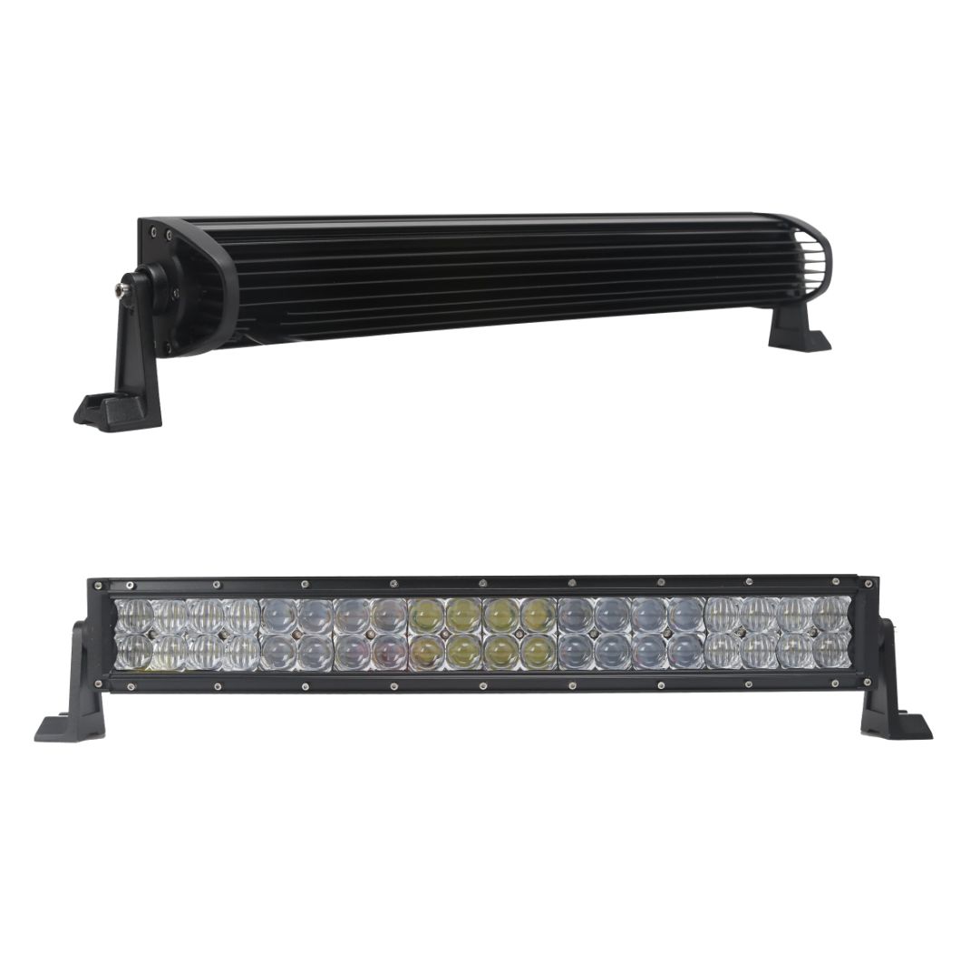 Good Selling 6000K IP67 Spot Flood Combo Beam Curved 120W 12V 5D LED Offroad Light Bar