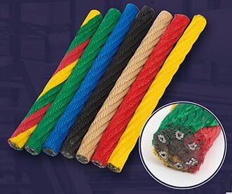16mm Colorful PP Playground Combination Rope for Net