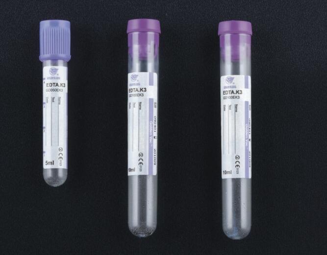 Vacuum Blood Collection Tube (Vacuum Tube) Purple Cap (EDTA K2/K3)