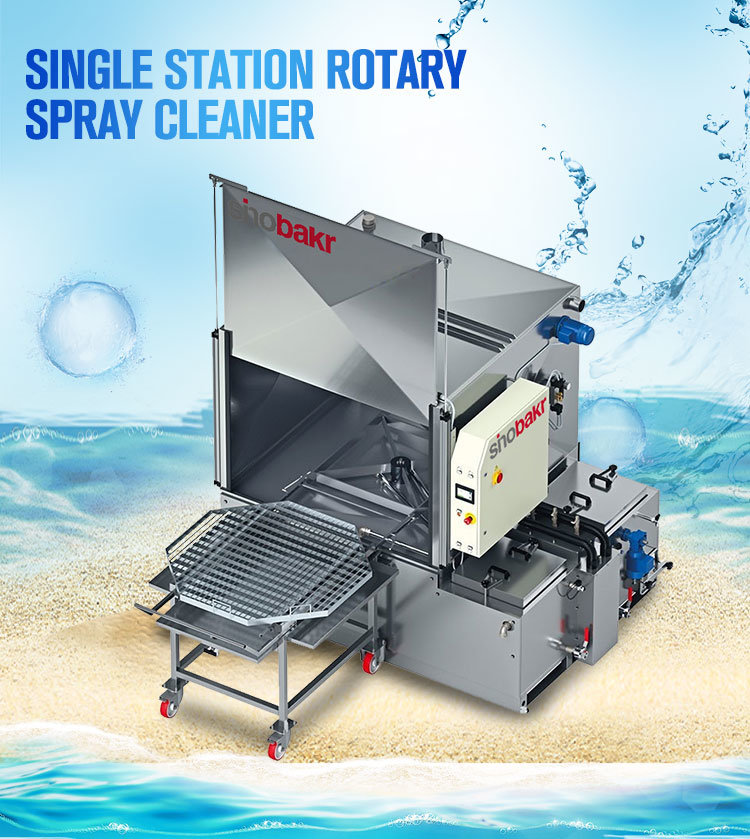 Semi-Automatic Solar Silicon Cleaner with Spray System