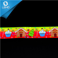 High Quality Custom Design Satin Print Ribbon