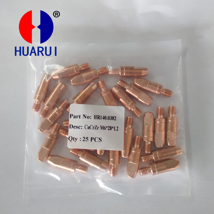 M6 Thread Copper Welding Contact Tip