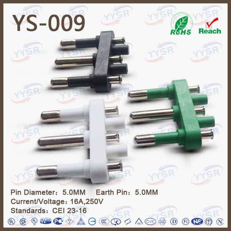 Yysr Brand 2016 New Item Italy AC Power Cord Plug