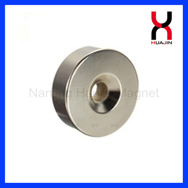 Neodymium Magnet with Countersunk Holes