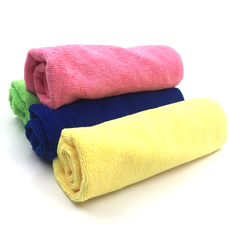 Factory Wholesale Plain Cheap Embroidered Microfiber Towel