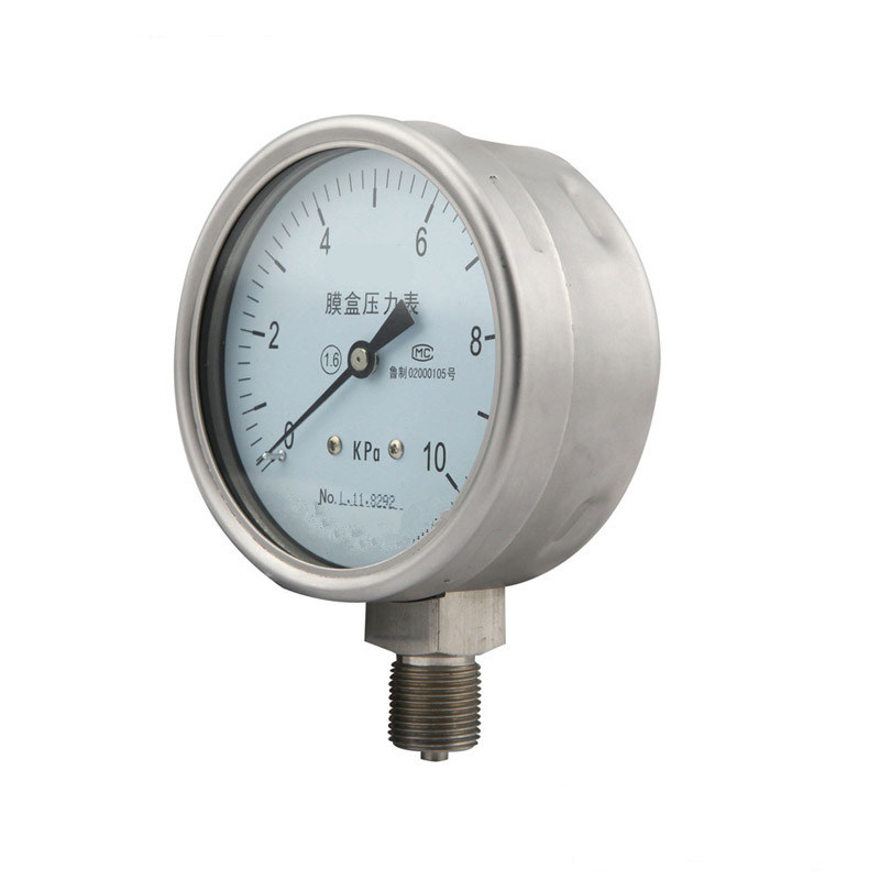 60mm Capsule Pressure Gauge Manometer with High Quality