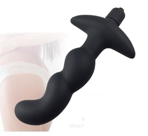 Silicone New Adult Sex Toys Vibrating Anal Butt Plug Vaginal Vibrator for Men and Women