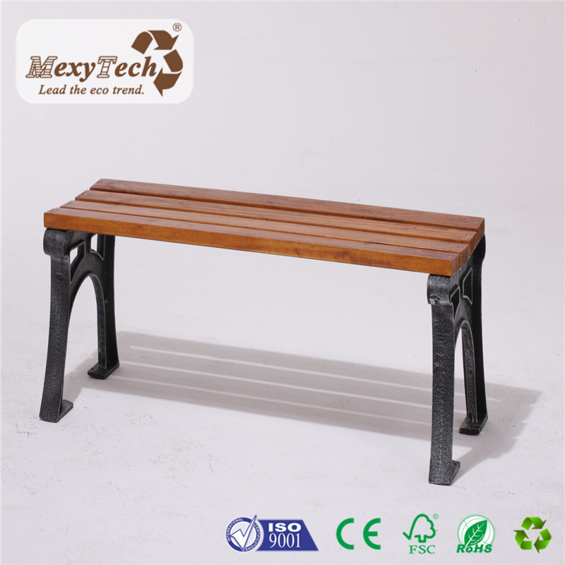 Low Price Customized Waterproof Wood Outdoor Garden Bench