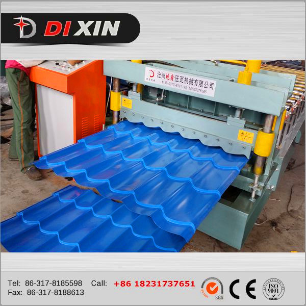Steel Tile Type and New Condition Roll Forming Machine