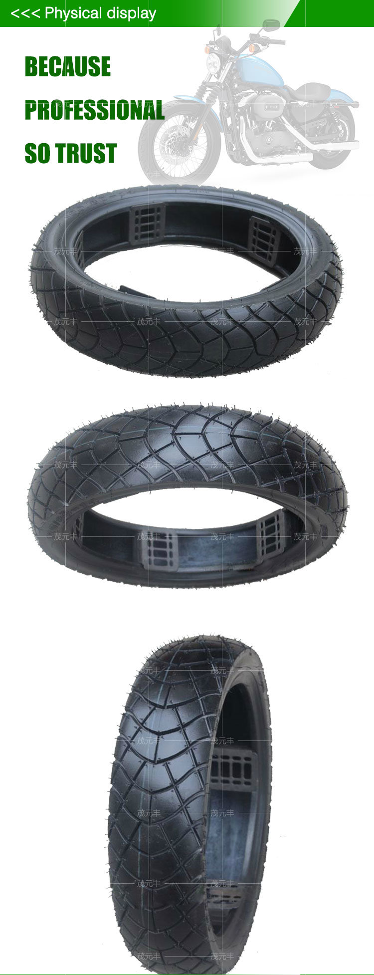 Street Standard 100/80-14 Motorcycle Tire