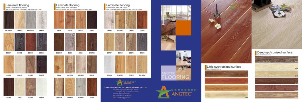 Registered Surface High Quality Laminate Flooring New Product