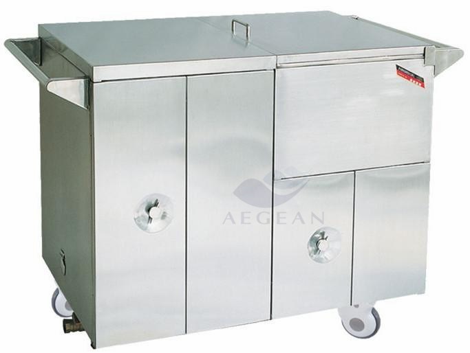 AG-Ss035D Selected Material Hot Selling Durable Hospital Food Serving Trolley