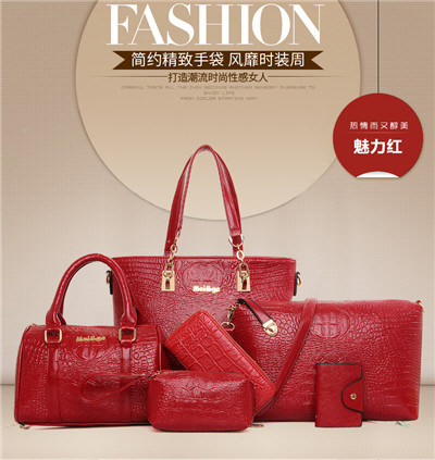 Bw-2024 Wholesale Fashion Crocodile Women Tote Bag Fashion Handbag