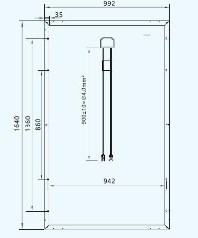 260W Solar Cell for Roof System with TUV/UL/Inmetro