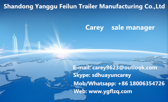 New China Factory Aluminium Alloy/Stainless Tanker/Tank Semi Trailer From China