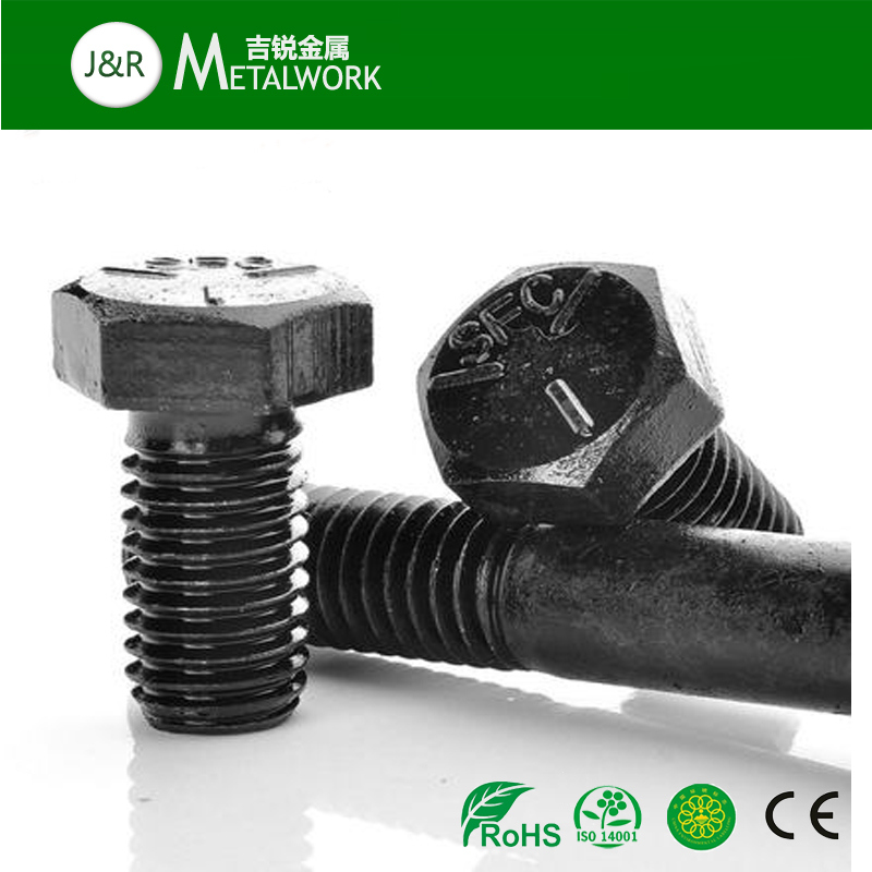 ASTM ANSI A193 A325 A490 B7 B7m Black Oxide Heavy Full /Half Thread Hex Head Bolt