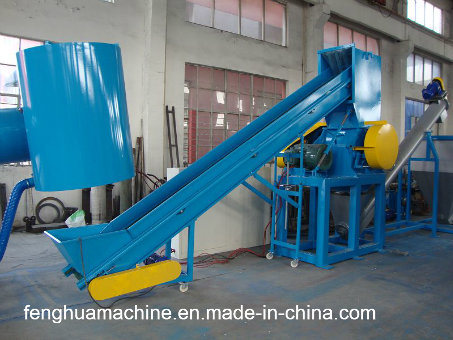 Plastic Pet Bottle Scrap Flakes Recycling Crushing Washing Drying Machine Line