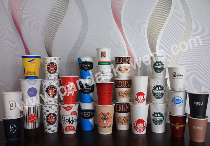 PLA Single Double Ripple Wall Coffee Paper Cup
