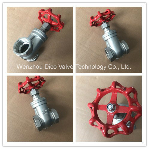 Heavy Type Stainless Steel CF8/CF8m Handle Wheel Gate Valve