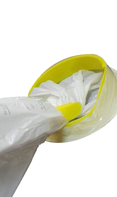 Disposable Plastic Vomit Sickness Bag with Clip