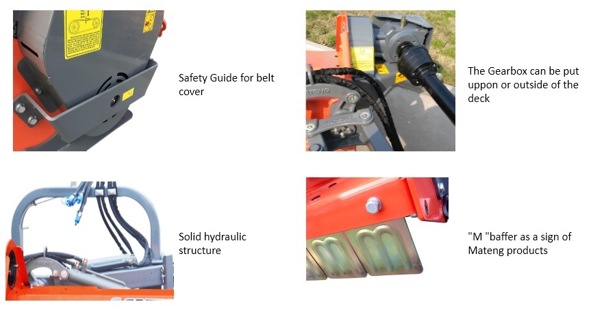 Mateng 3 Point Hitch R. OS/M Flail Verge Shredder