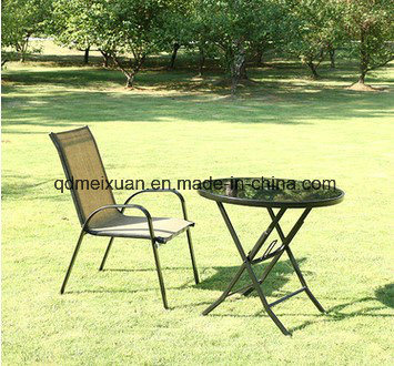 The New Popular Leisure Coffee Tables and Chairs, Outdoor Tables and Chairs The Open Chat The Court Outdoor Balcony Cany Chair (M-X3582)