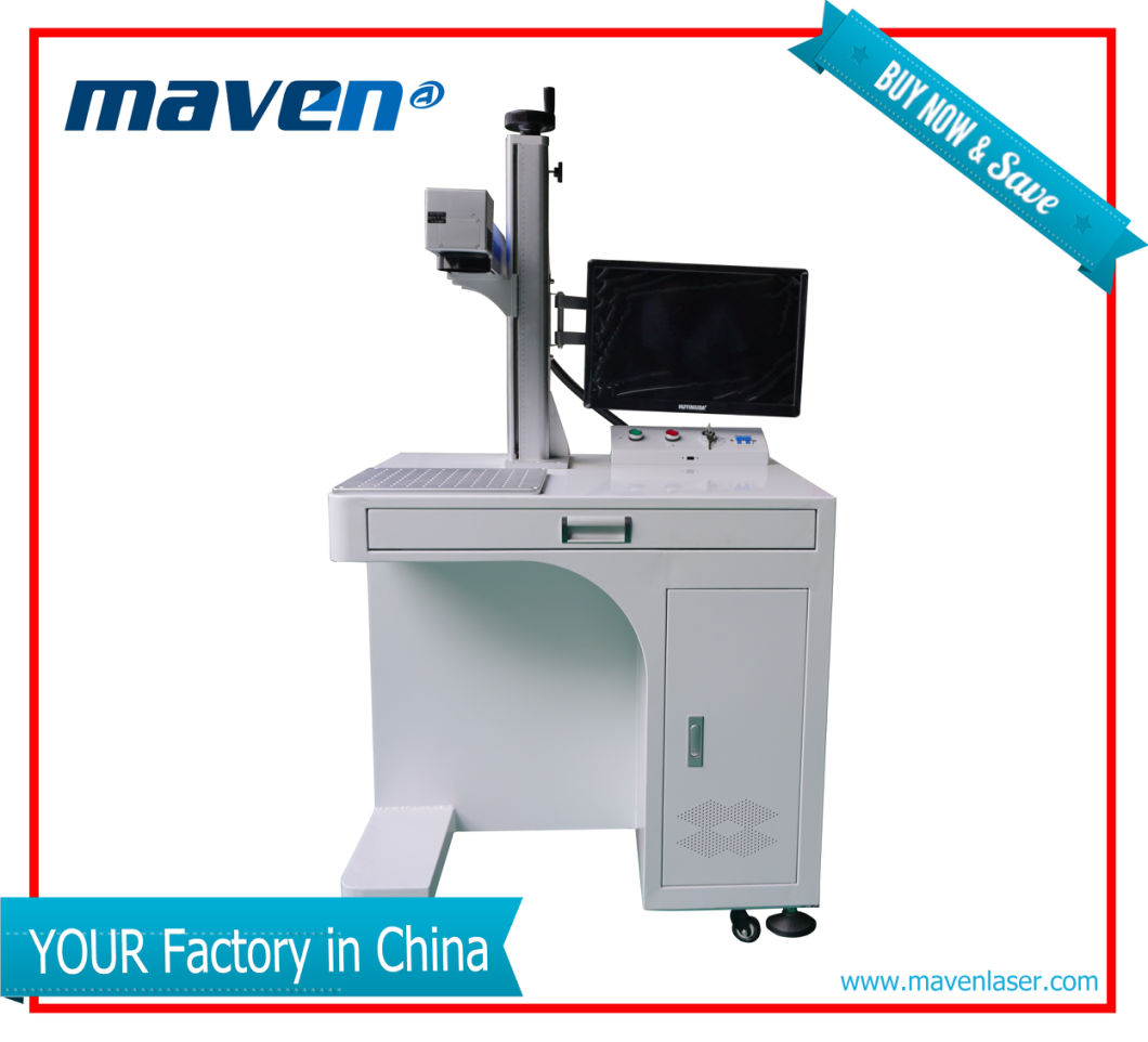 Factory 20W Desktop Max/Raycus/Ipg Fiber Laser Engraving Machine/Laser Marker