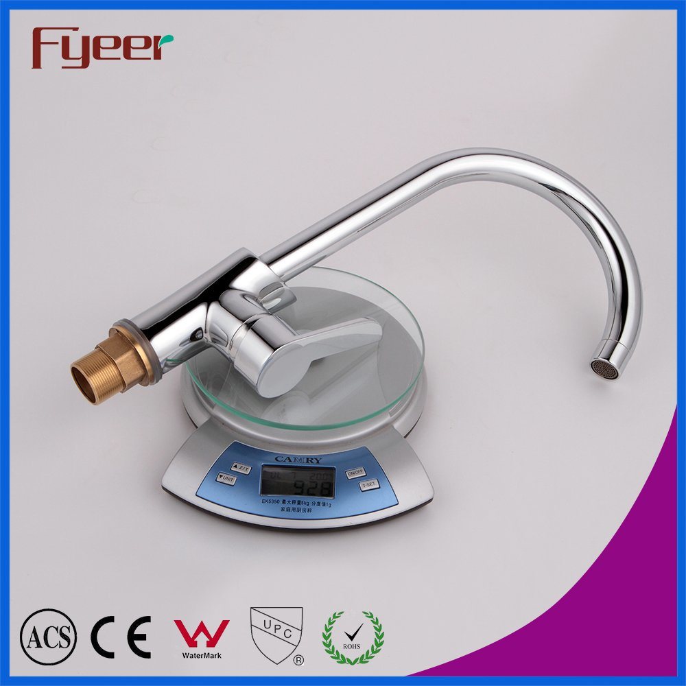 Fyeer Durable High Arc Kitchen Sink Mixer Taps