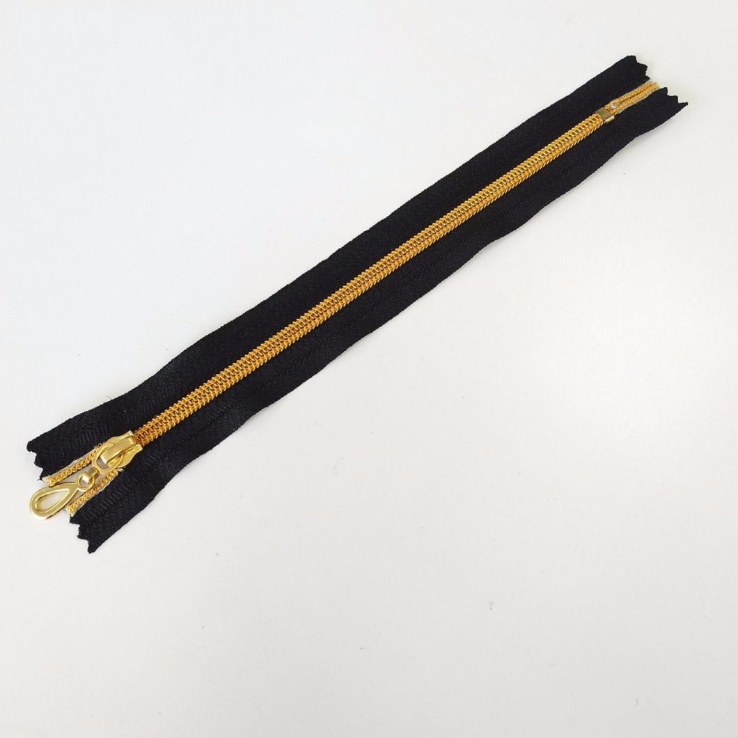 Free Sample Available Ningbo Golden Metal Zipper