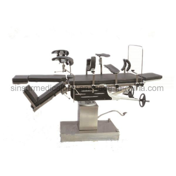 Hospital Surgical Equipment Manual Head-Controlled Medical Operating Room Operation Table