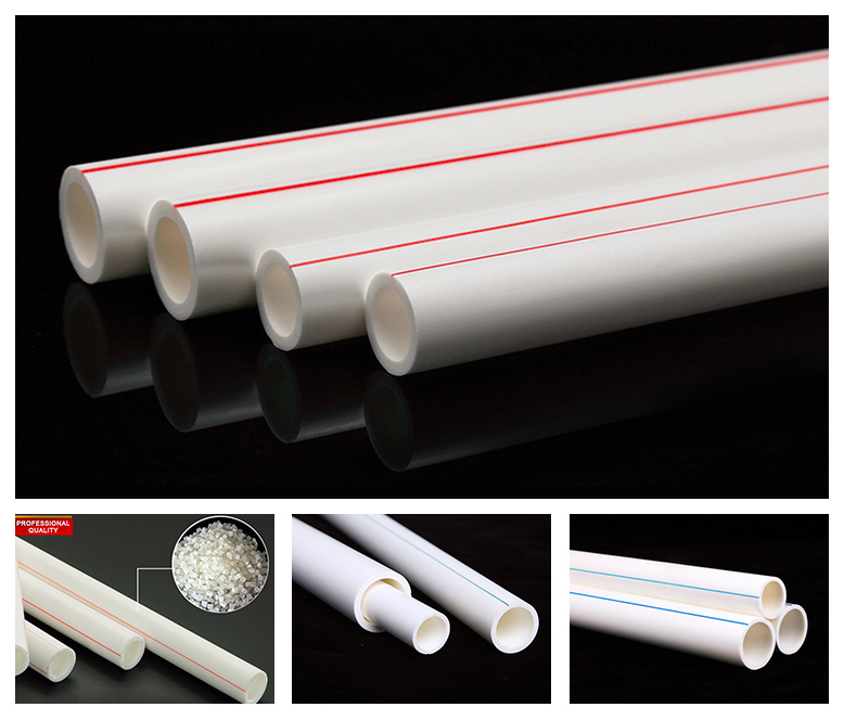 Green Polypropylene Material Full Form of PPR Pipe