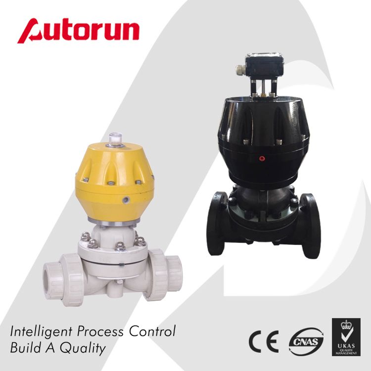 High Quality Diaphragm Valve with Air Operated Actuator