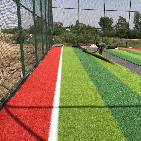 High Density Red Tennis Court Artificial Grass Synthetic Turf (TT)