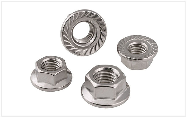 Stainless Steel A2-70 Hexagon Flange Nut