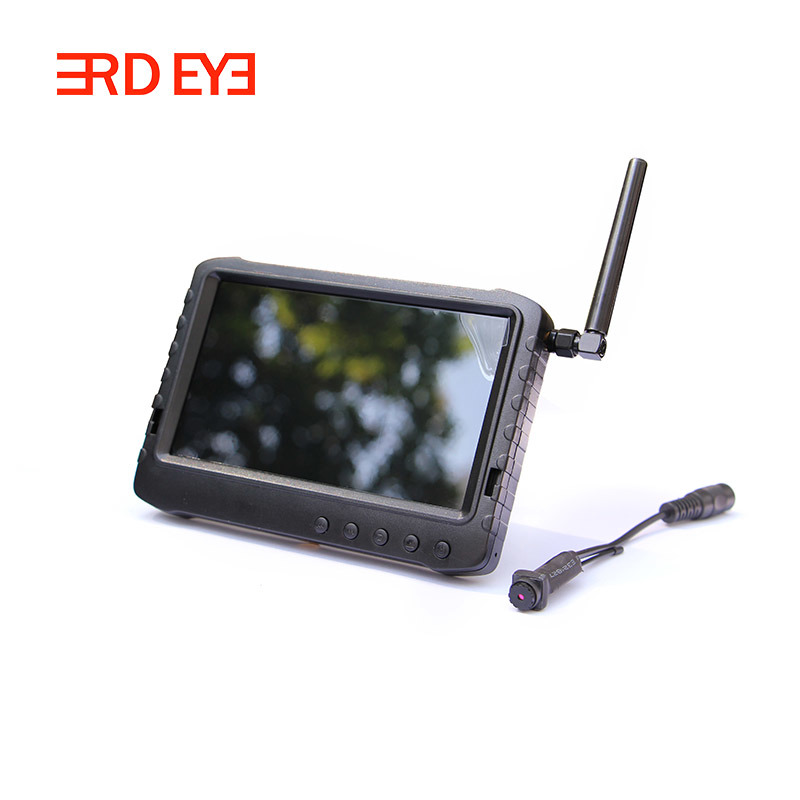 5.8GHz 24channels Wireless Mini CCTV Camera Monitor with LCD Screen