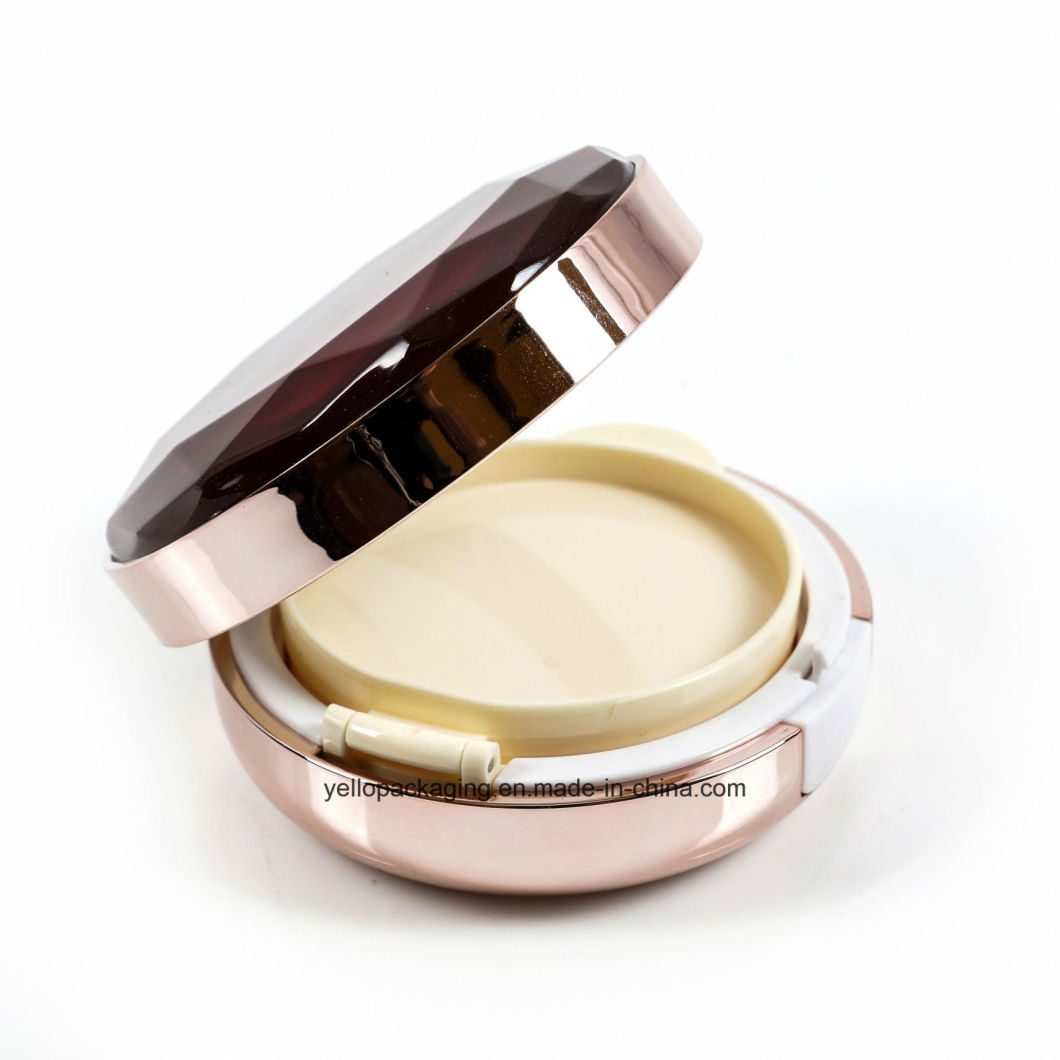 Luxury Style Compact Cosmetic Case Powder Box