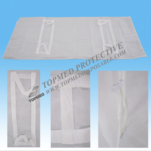 PP+PE Nonwoven Body Bag, Anti-Blood Biodegradable Body Bag, Dead Body Bag