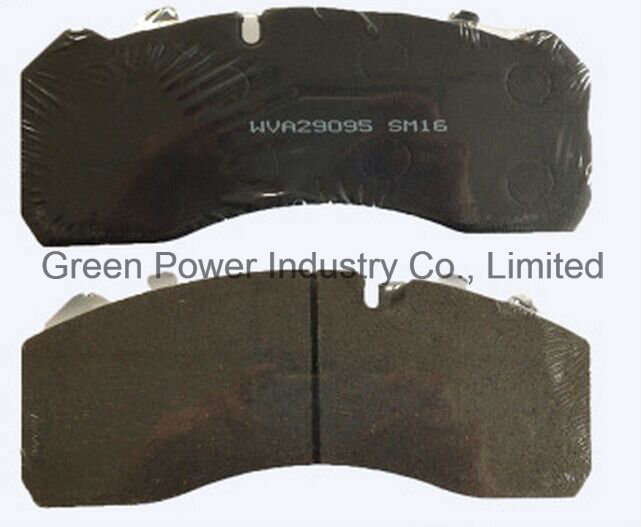 Semi Metal FF Grade Iveco Brake Pad (WVA29095)