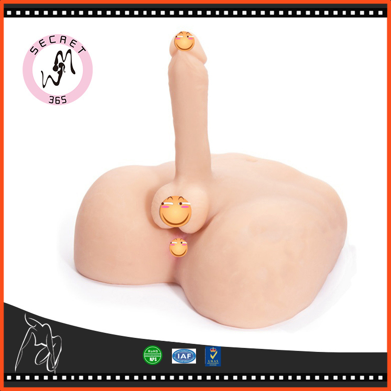 Realistic Silicone Sexy Doll with Silicone Dildo