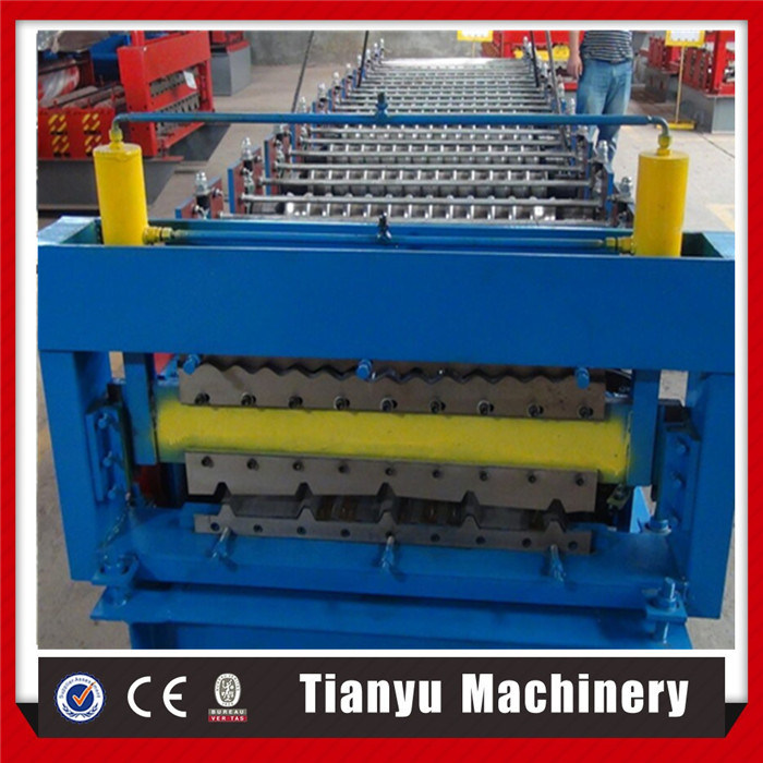 Metal Double Layer Roof Deck Cold Roll Forming Machine