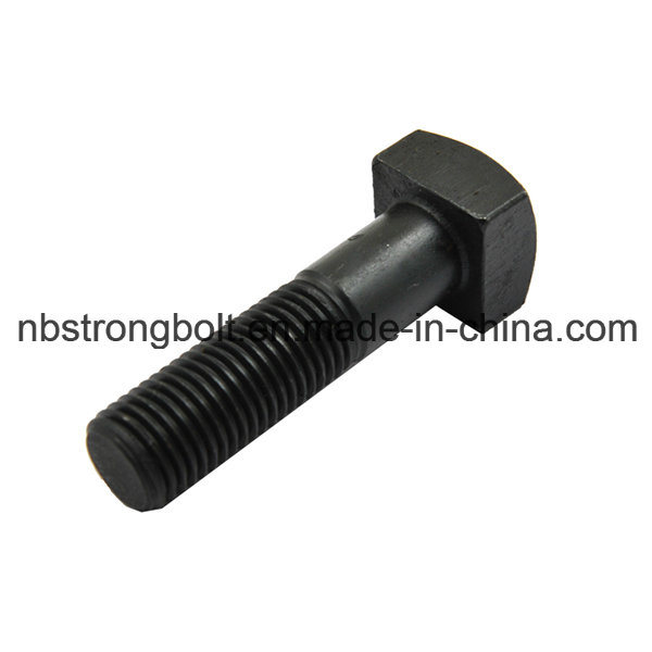 Square Head Bolt with Black Oxid