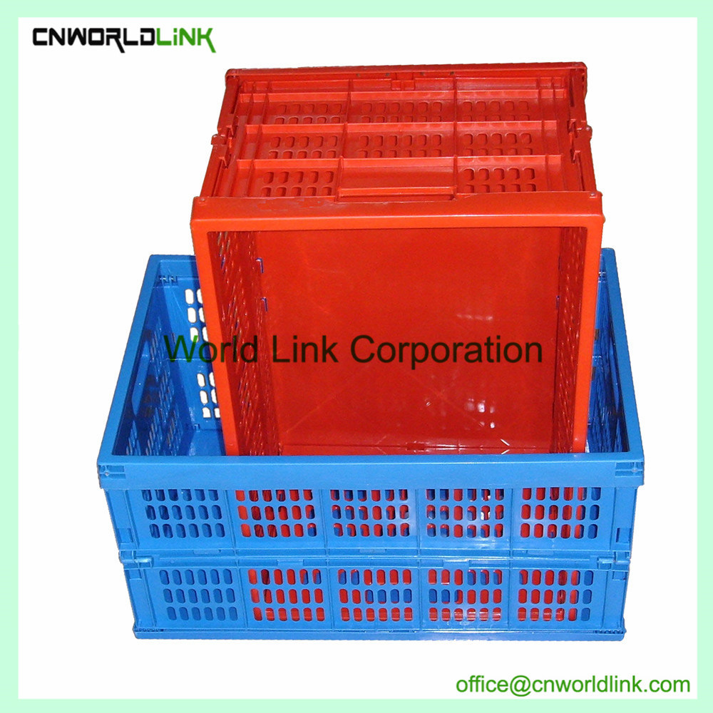 Various Shopping Plastic Foldable Crate for Sale