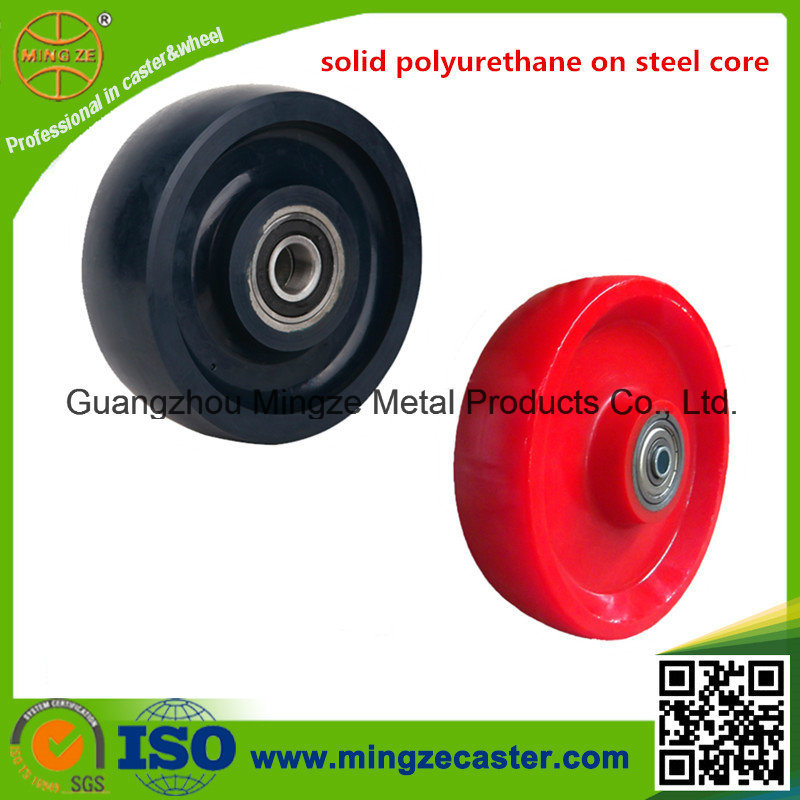Steel Core Solid PU Wheel