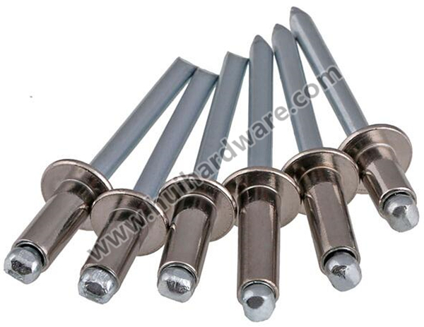 Ss304 Ss316 Flat Head Sealed Type Blind Rivets M4 M5